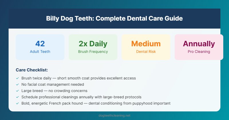 billy dog teeth dental care guide infographic