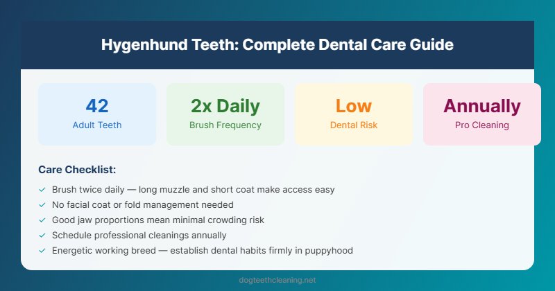 hygenhund teeth dental care guide infographic